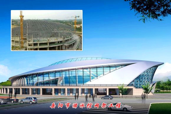 岑溪游泳池网架